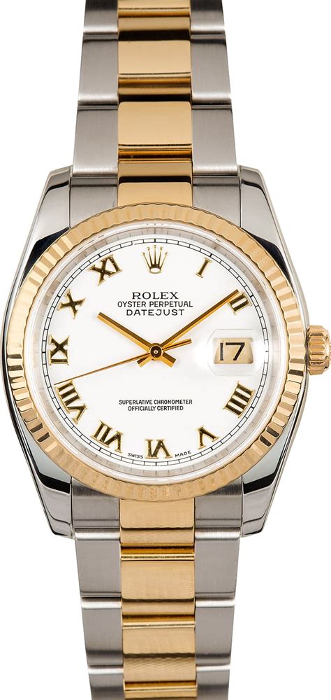 gents rolex datejust two tone grey dial oyster band 2004|Rolex Datejust 36 1601 gold.